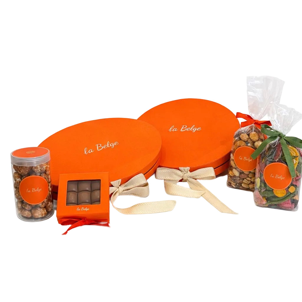 La Belge Leather gift set