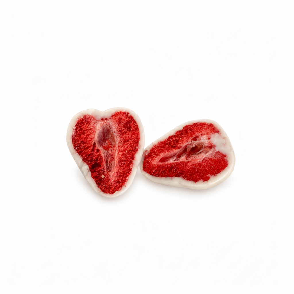 White Chocolate Strawberry Bites