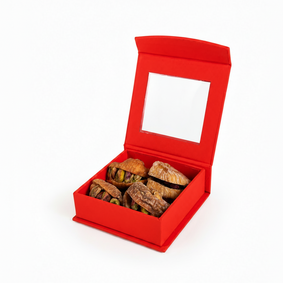 Pistachio Stuffed Dried Figs - Favor Box