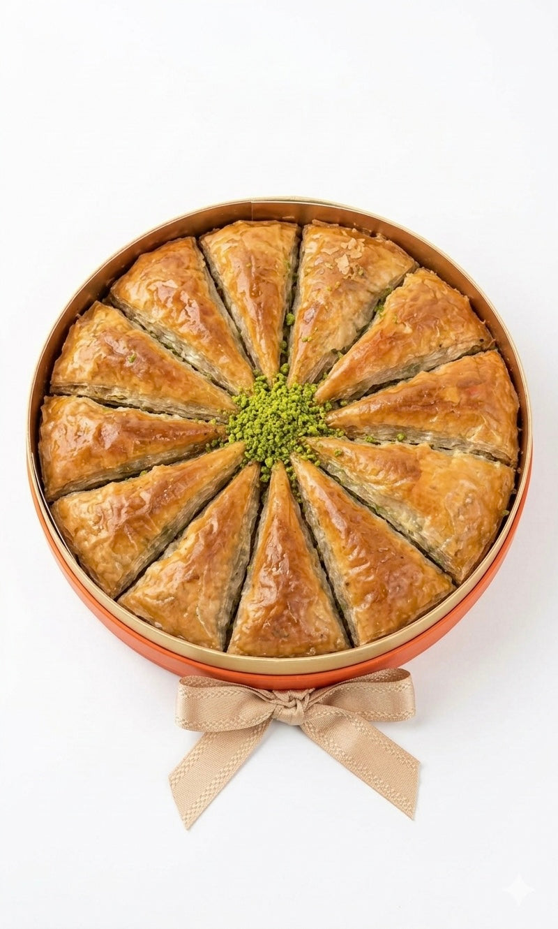 Slice Pistachio Baklava