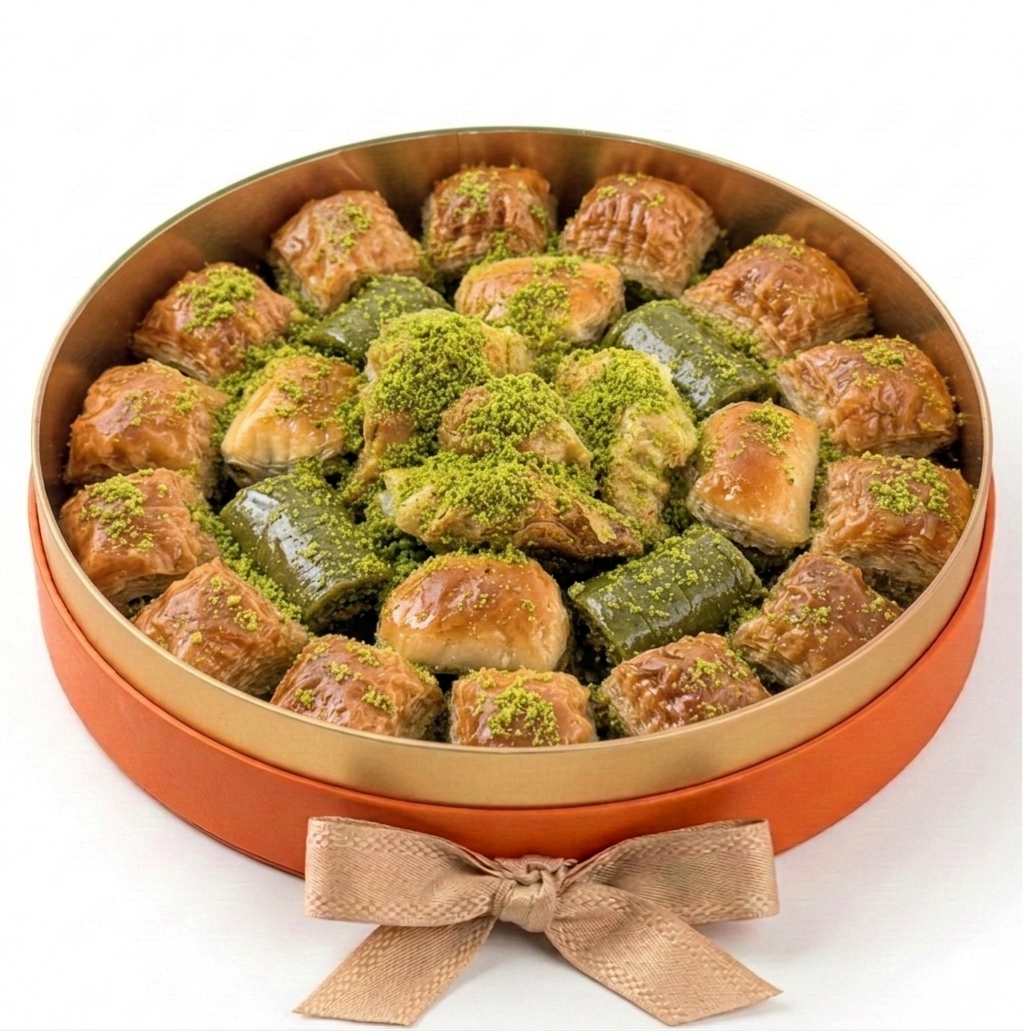 Premium Mixed Pistachio Baklava Box