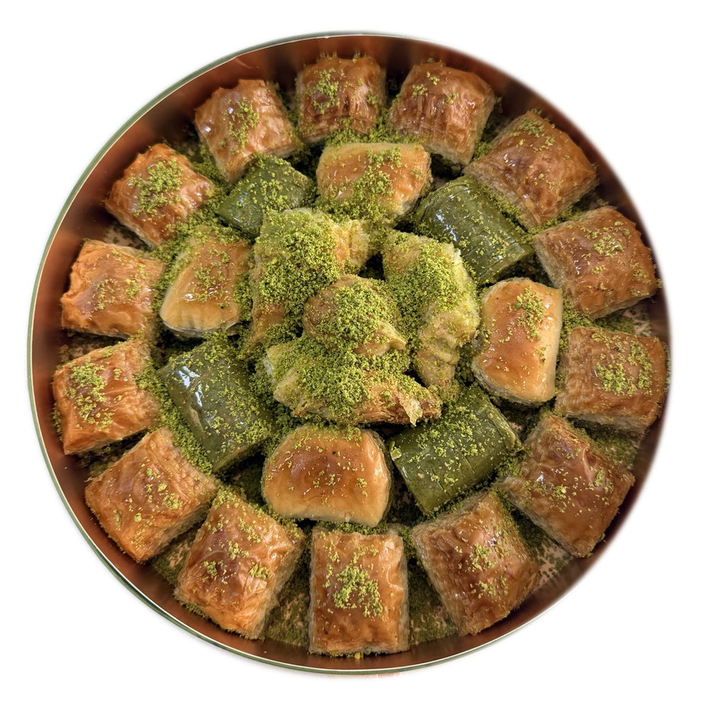La Belge mixed baklava with premium pistachios