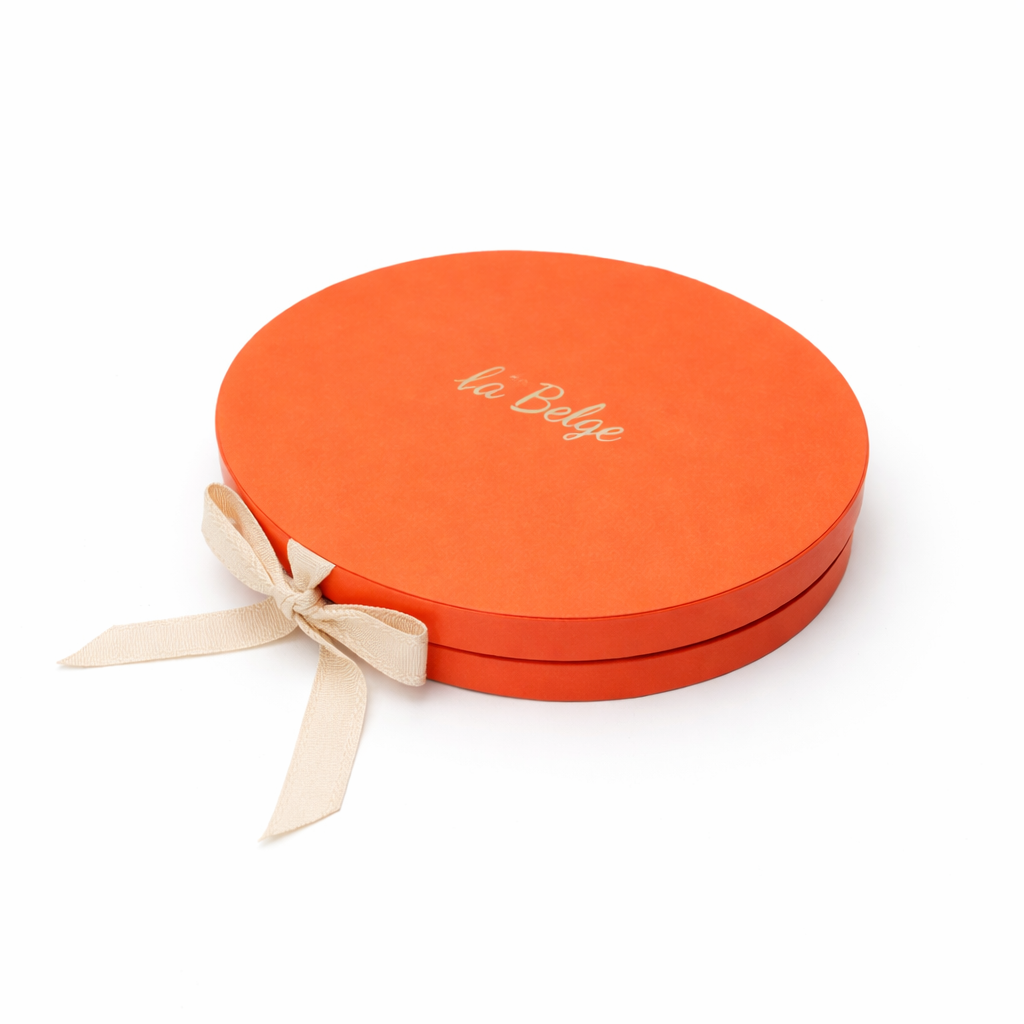 Sagai dates stuffed with pistachio and pecan gift box by La Belge